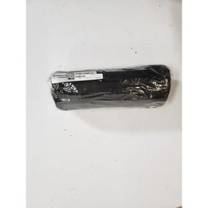 Nava Makeup Pencil Pouch Womens Medium Black Canvas Logo Zipper Nylon‎ Blend